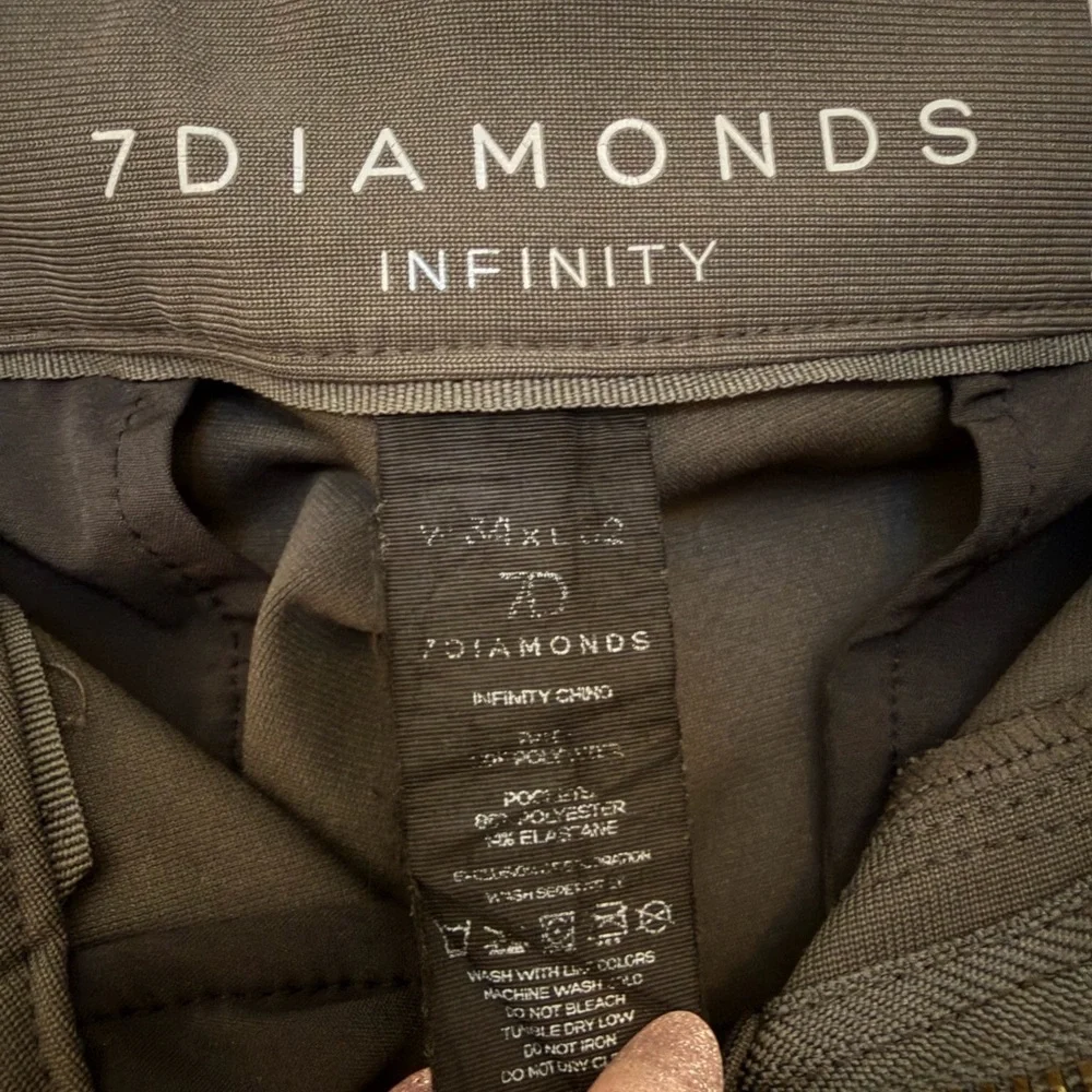 7 Diamonds Charcoal Infinity Chino